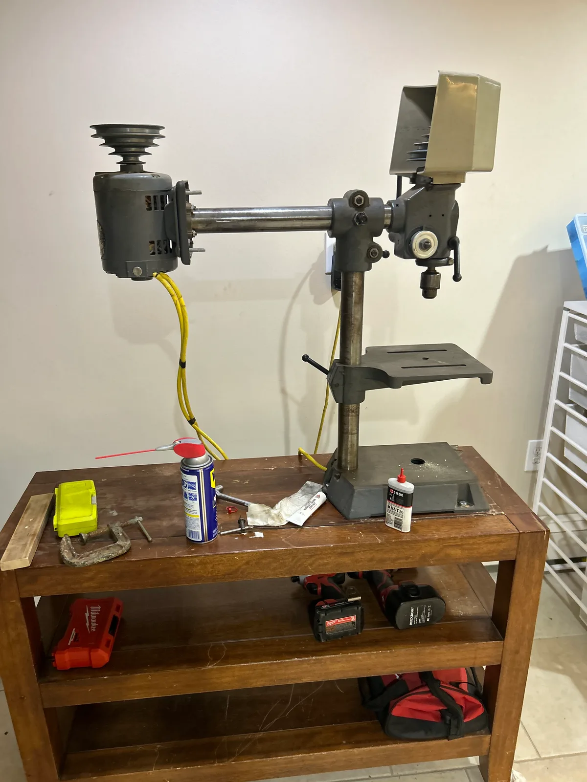 Cleaning and oiling after reassembly