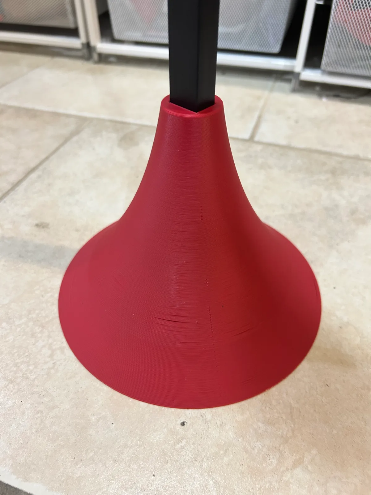 The printed base